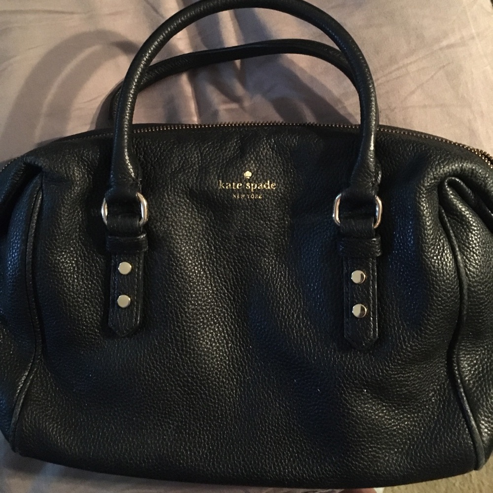 Kate Spade Black Leather Handbag
